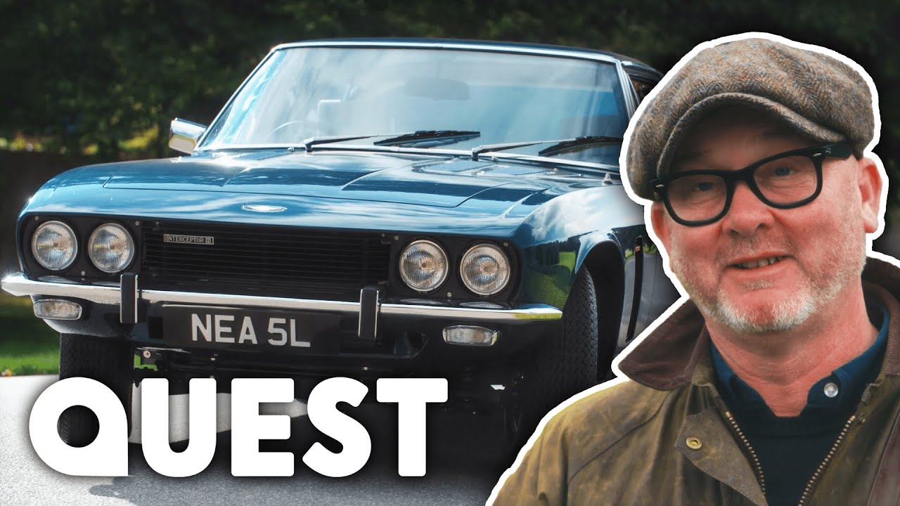 Incredibly Rare Jenson Interceptor Is Drew’s Biggest Rebuild Ever! | Salvage Hunters: Classic Cars
