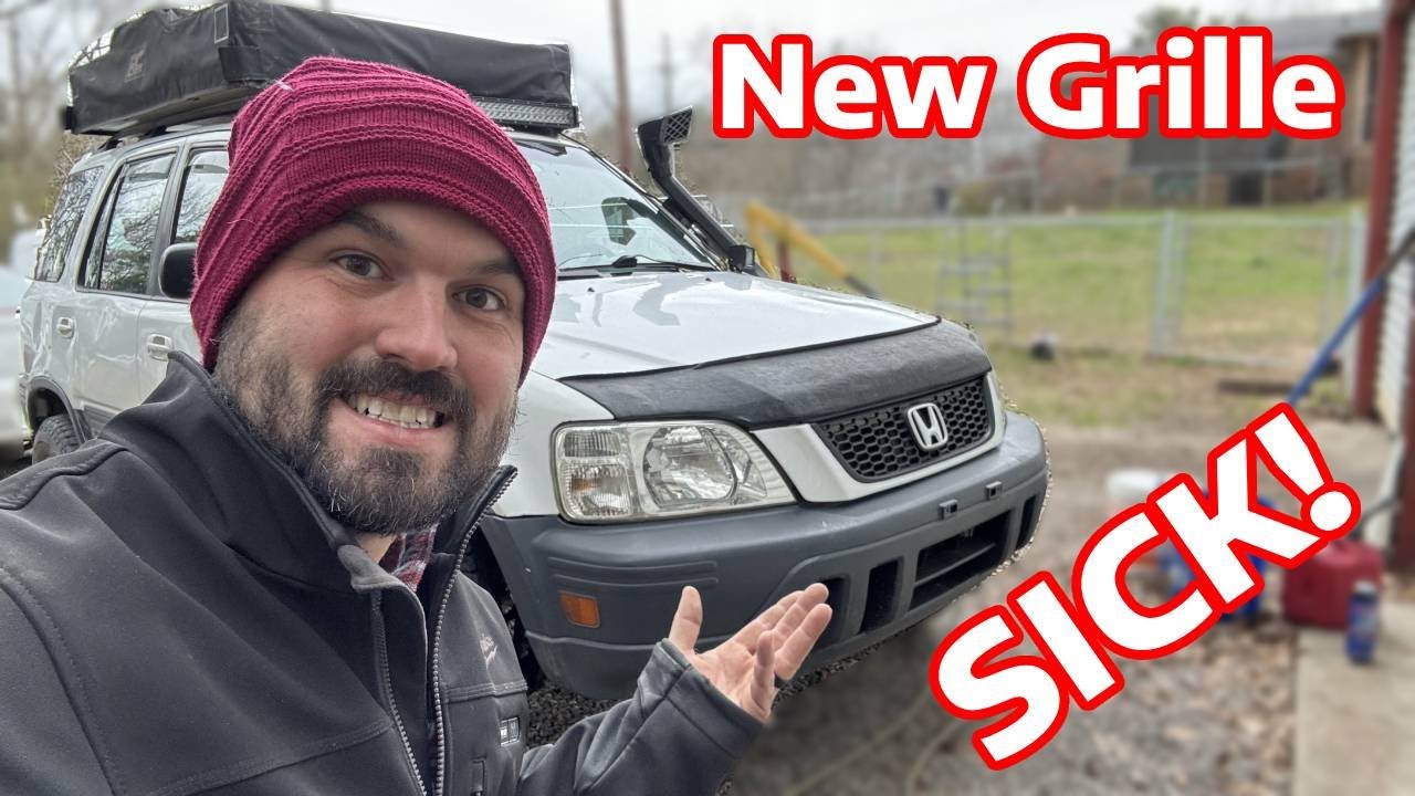 Installing a SICK Grille on my Honda CRV RD1 | RD2