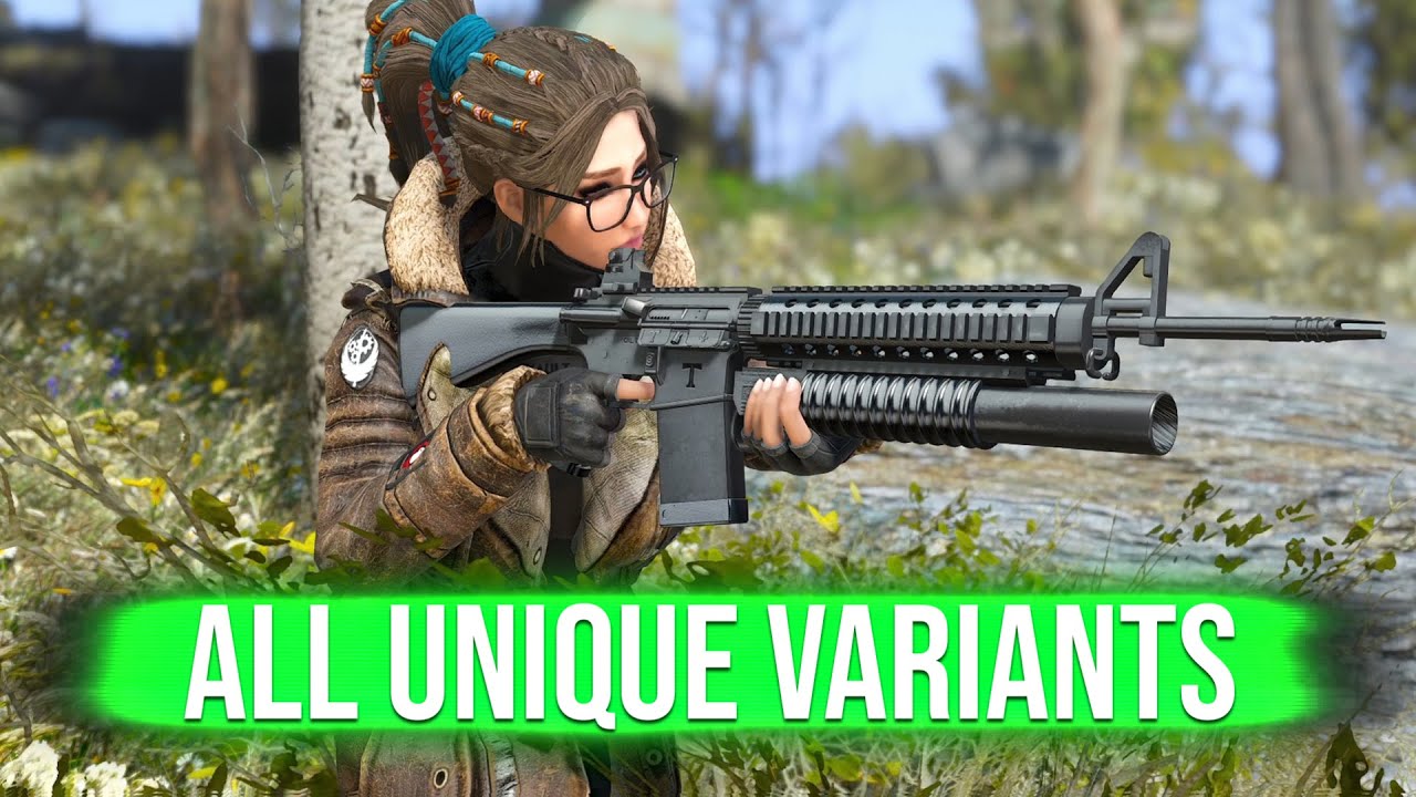FALLOUT 4 - ALEX'S ASSAULT PLATFORM - All 10 UNIQUE Weapons Variants Location Guide