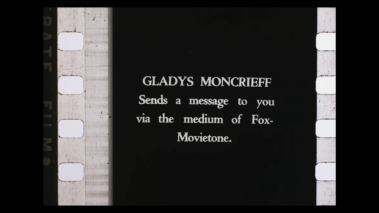 Nitrate R1D: Gladys Moncrieff at the Melbourne Capitol (1930) [35mm Overscan]