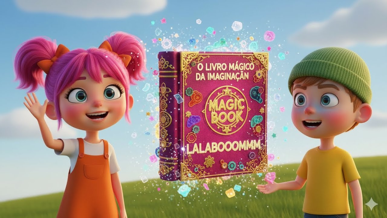 Música Infantil O Livro que Ganha Vida! 📔✨ Lalábooommm