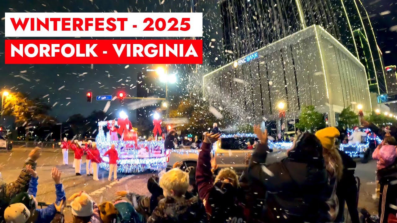 The 🎄❄️☃️39th Annual Grand Illumination Parade - Norfolk, VA