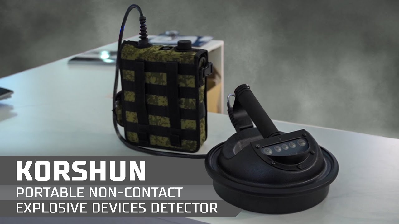 KORSHUN portable non-contact explosive devices detector