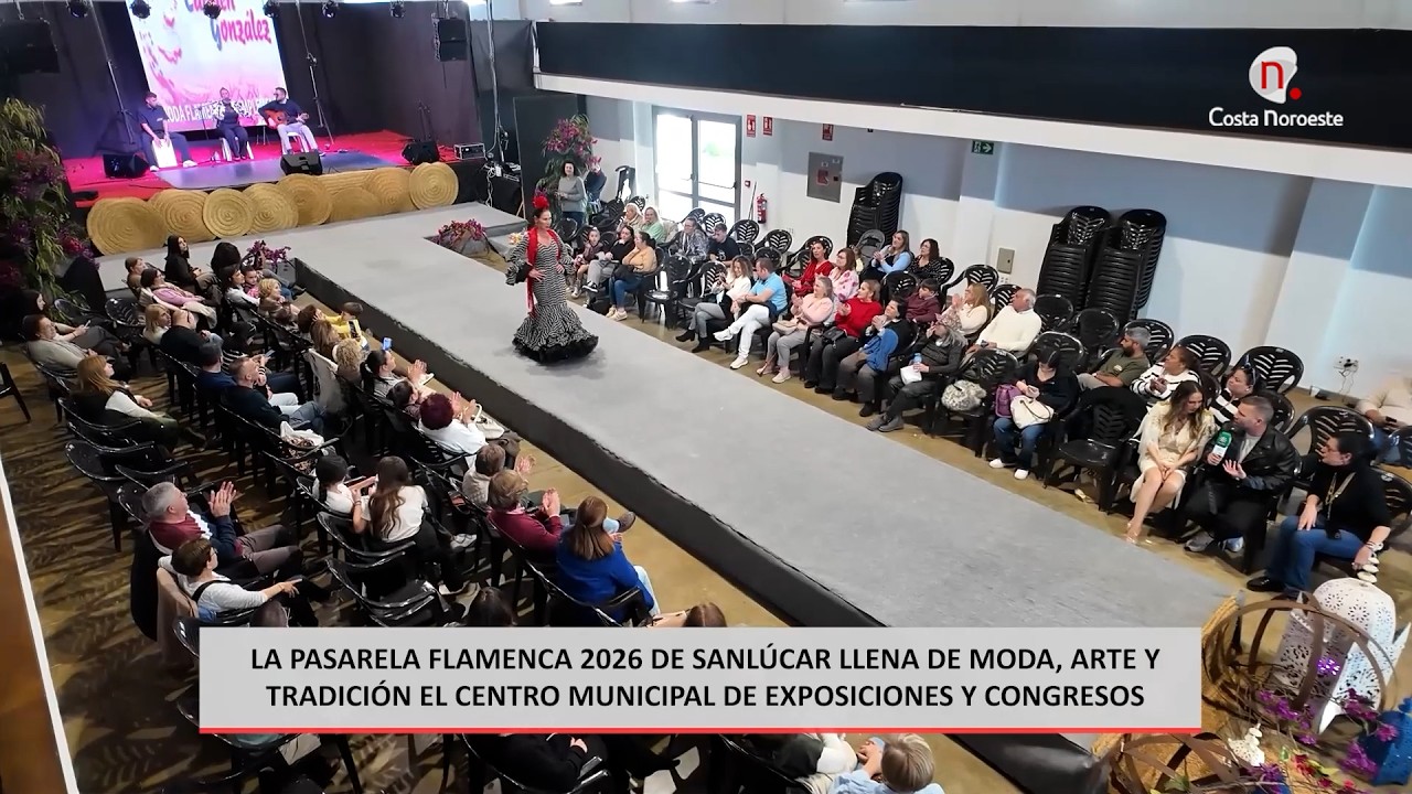 Noticias. La Pasarela Flamenca de Sanlúcar llena de moda, arte y tradición el Centro de Exposiciones