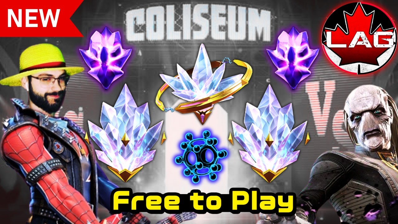 💎 Открытие кристаллов с наградами Колизея на F2P аккаунте!! Достаточно T5A для первого 5-го ранга...
