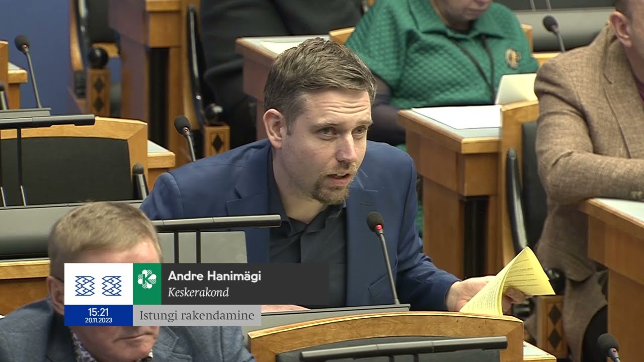 Riigikogu istung,  20.11.2023