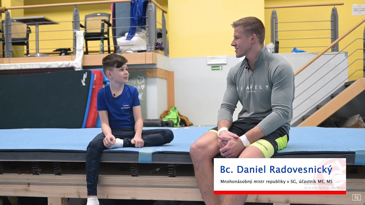 Projekt gymnastického sálu v T.J. Sokol Poděbrady - rozhovor s Danem Radovesnickým