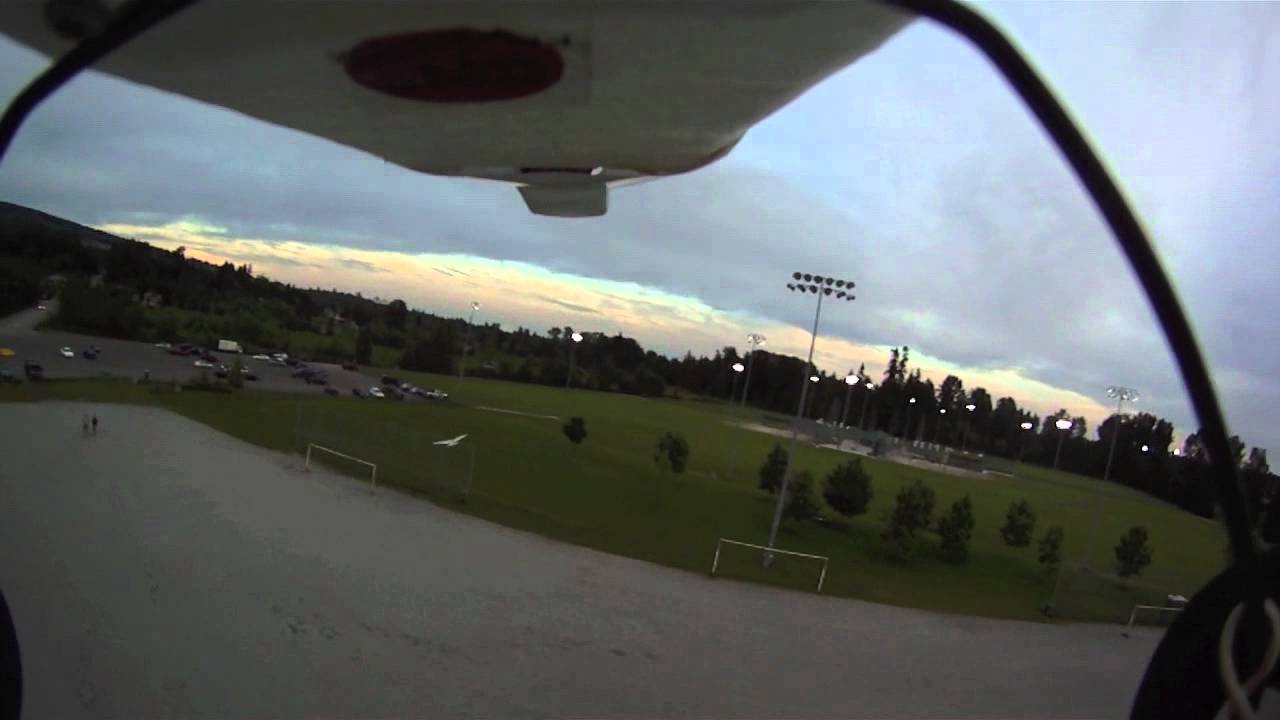 Jonathan Reichert - Supercub Chasing the Stinson - Crash!