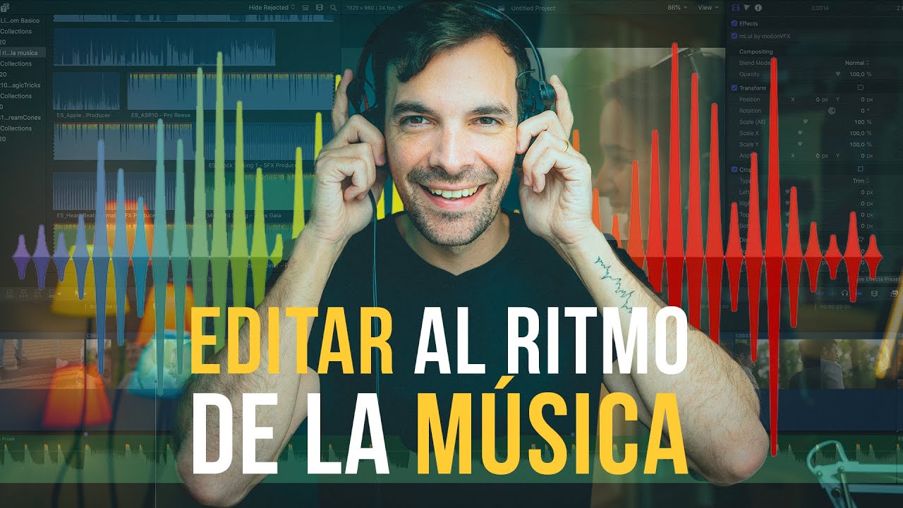 Como EDITAR UN VIDEO al ritmo de la M&Uacute;SICA !