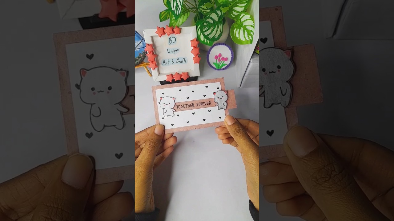 DIY slider card idea❤️ 