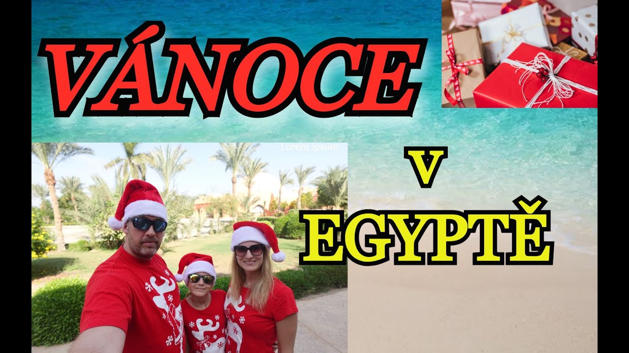 VÁNOCE V EGYPTĚ | DOVOLENÁ V ZIMĚ | VÁNOČNÍ SPECIÁL - NETRADIČNÍ VTIPNÉ VÁNOCE V AFRICE