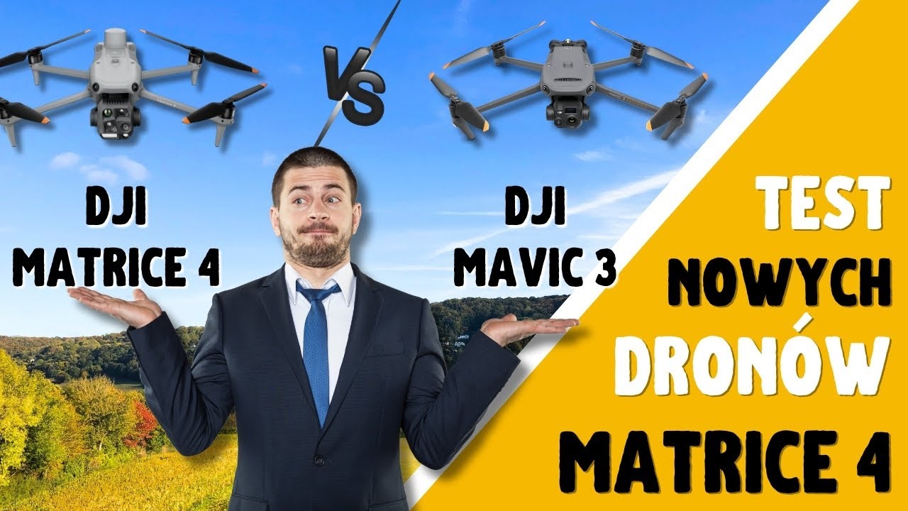 DJI Matrice 4E i 4T - TESTY w TERENIE! Czy Warto? - nasza opinia