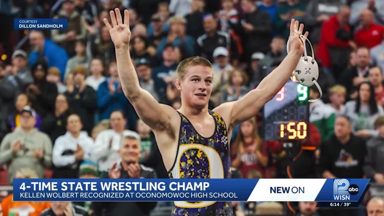 Oconomowoc wrestler makes history as 4-time state champion