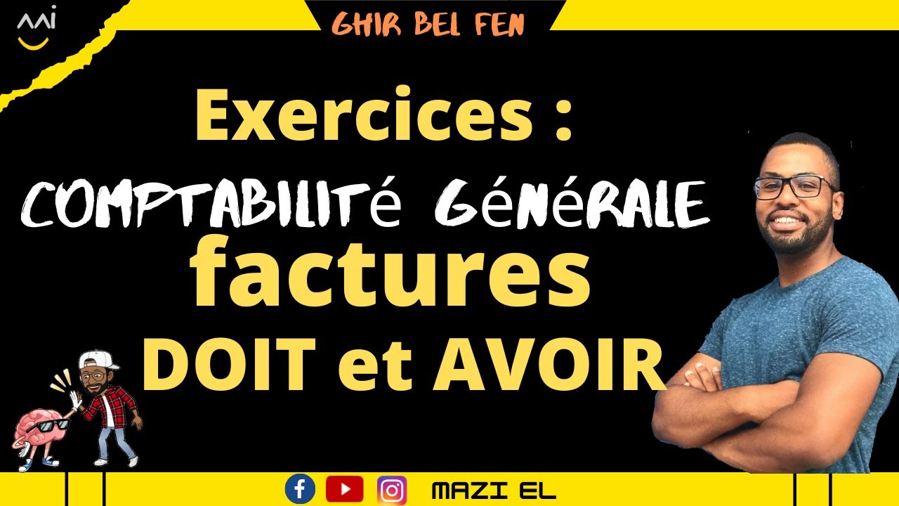 Facture doit et avoir : Exercice 1