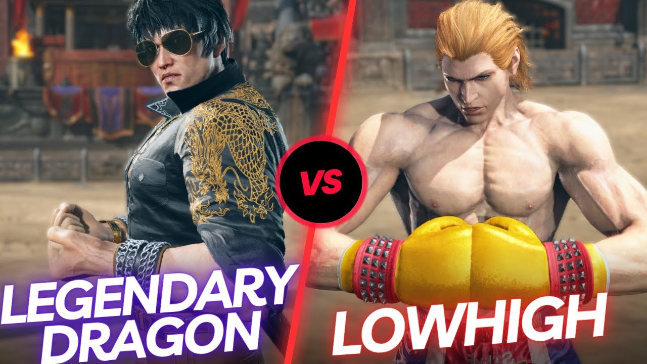 Tekken 8 | Legendary Dragon (Law) VS LowHigh (Steve) Ranked Match