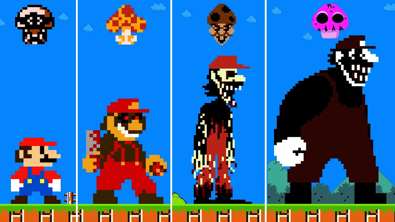 What If Every mushroom make Mario become MX Madness | BoBo Mario