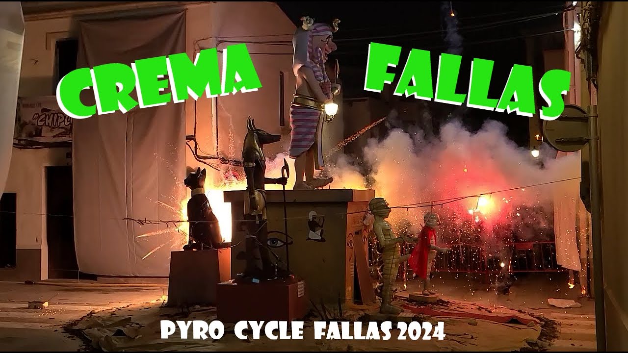 Crema Fallas   Las fallas Pueblo El Puig 2024