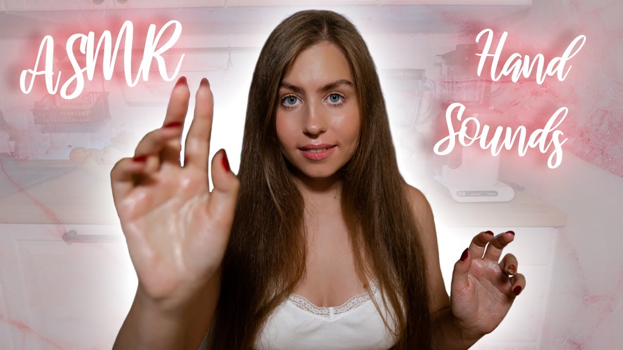 [ASMR] Hand Sounds 🙏🏼 With Coconut Oil & Aloe Vera Gel