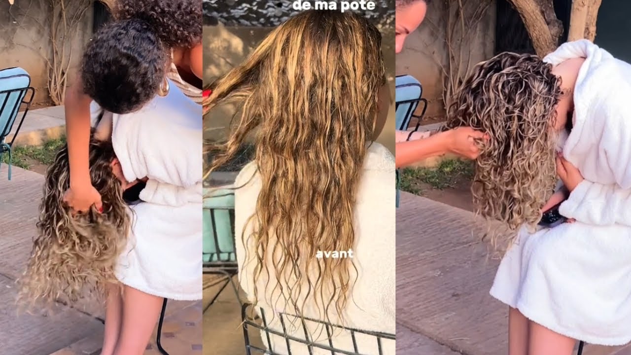 Trying My Friend’s Curly Hair Routine ✨ | Crazy Before & After Transformation!