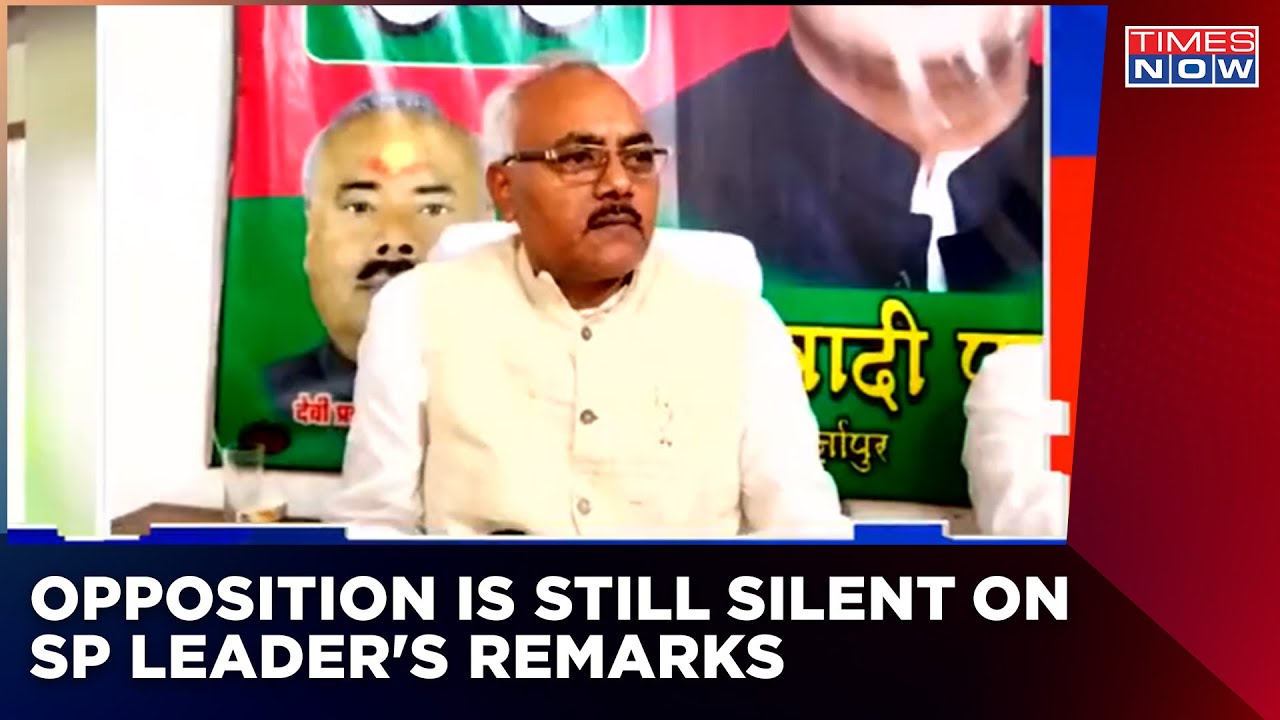 Why Opposition Still Covering SP Leader's Derogatory Remark? | Shivling Row Latest | Times Now