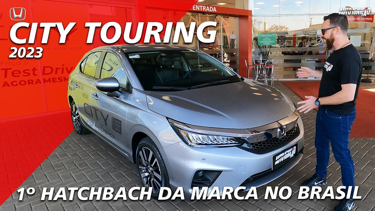 NOVO HONDA CITY HATCHBACK TOURING 2023 - Chega Para Liderar o Seguimento!