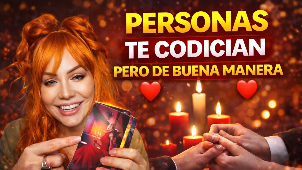PERSONAS TE CODICIAN PERO DE BUENA MANERA❤️ LECTURA DE TAROT #9 