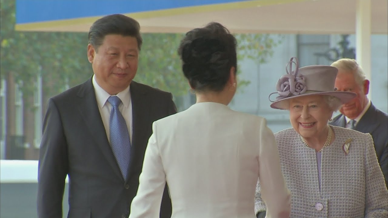 Queen welcomes China's President Xi Jinping to Britain
