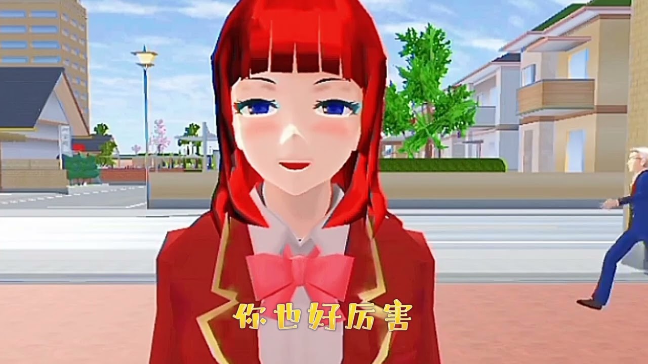 Sakura school simulator櫻花校園模擬器：头发颜色决定命运#sakuraschoolsimulator #櫻校 #櫻花校園 #櫻花校園模擬器
