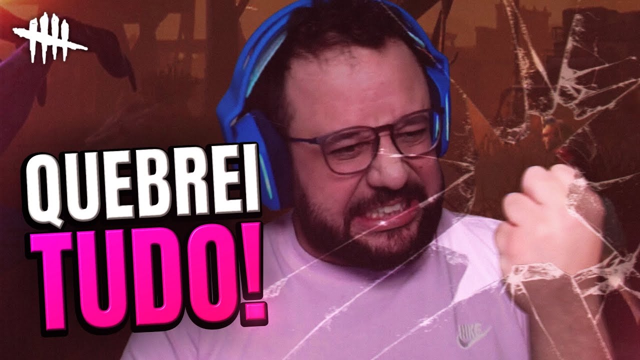 SURTEI DE KILLER E QUEBREI A WEBCAM 👊 | Dead by Daylight