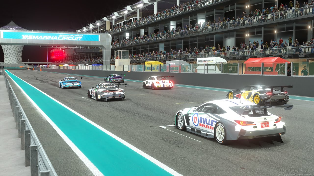 PRA ISCS 2026 round 4 main event at Yas Marina