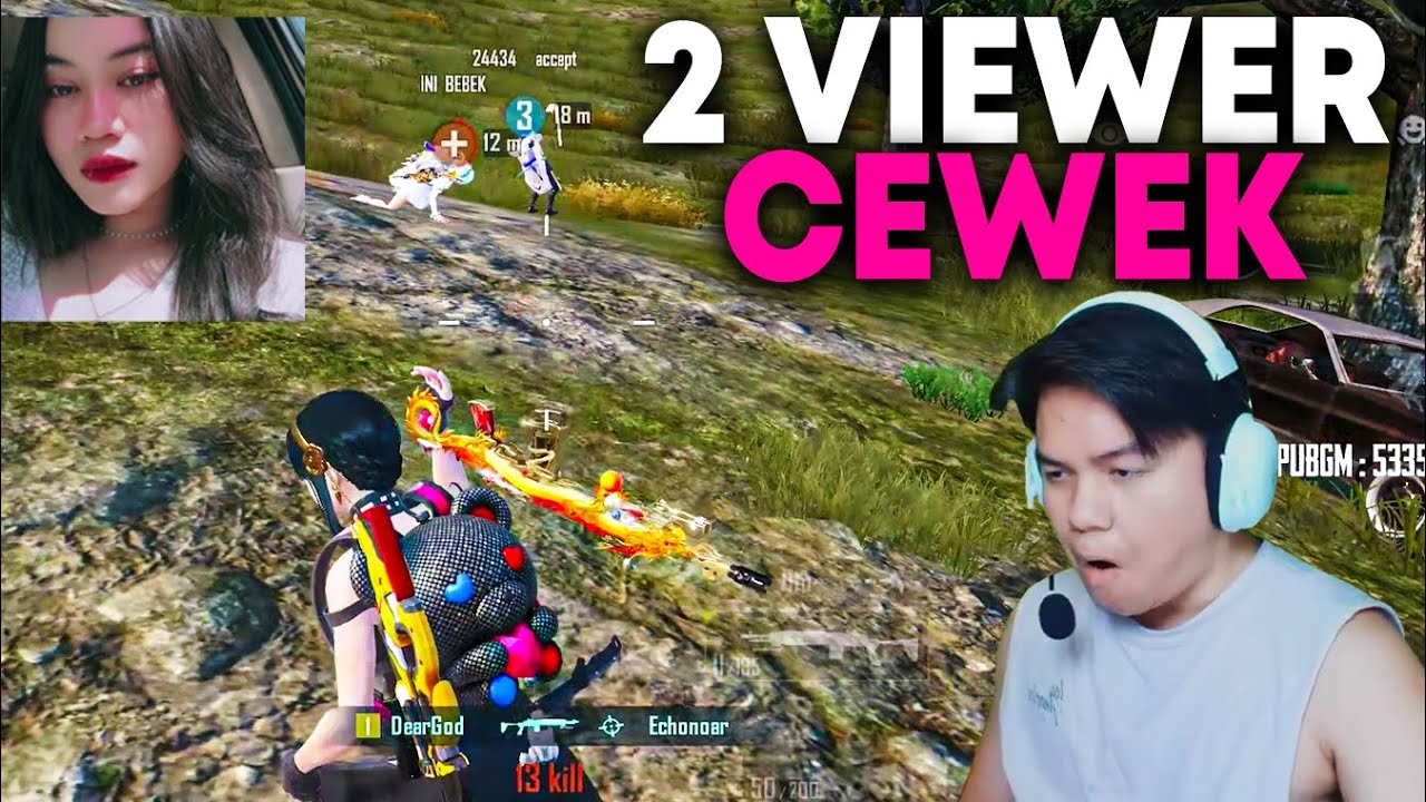BERAT BANGET, Yakis Ajak 2 Viewer Cewek Push Conqueror | Ultra HD PUBG Mobile
