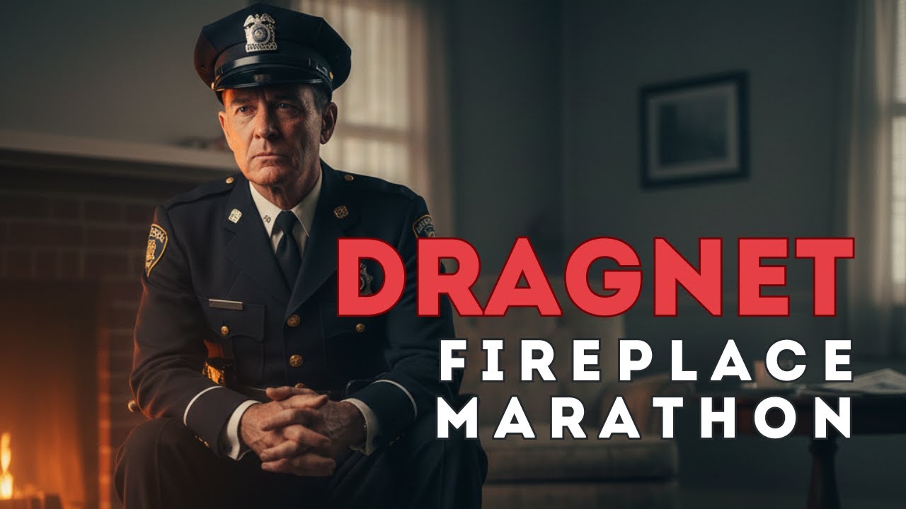 Fireplace Episodes - Dragnet | Best Police Radio Drama Marathon | Restored