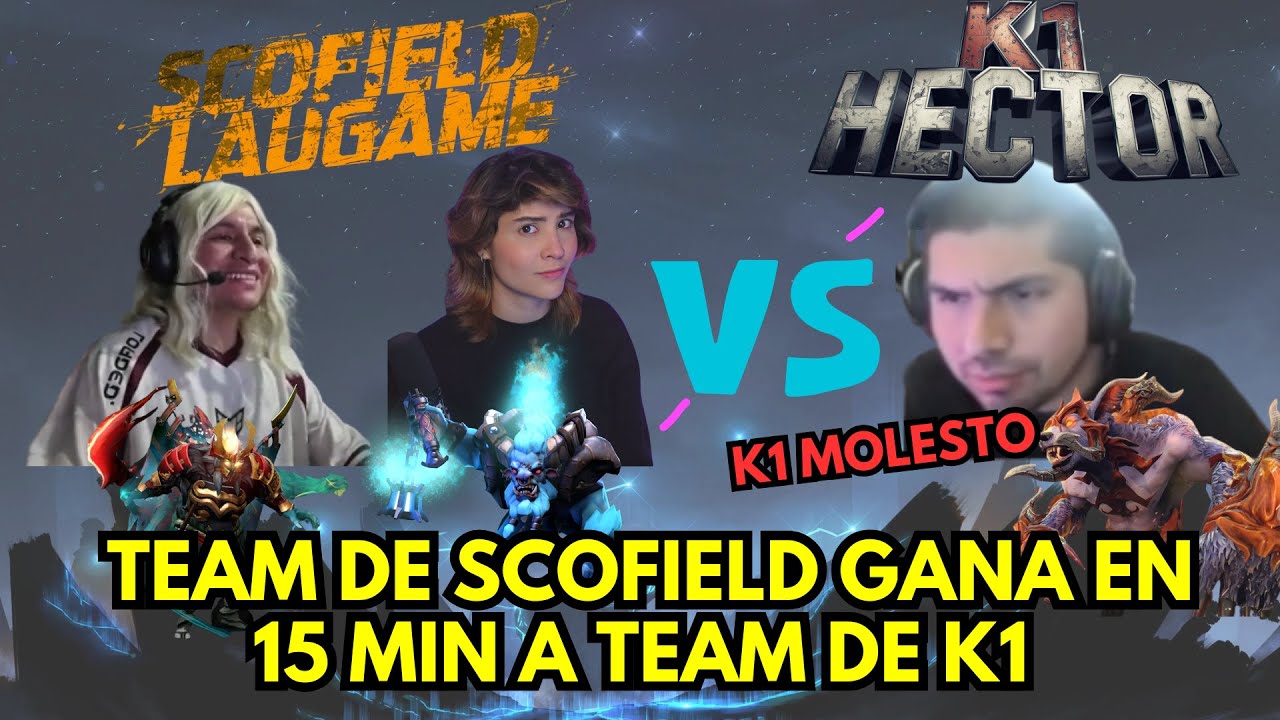 🔥 &iexcl;TEAM DE SCOFIELD DESTROZA A K1 EN SOLO 15 MINUTOS! 😱 | H&Eacute;CTOR K1 EXPLOTA CONTRA SU TEAM