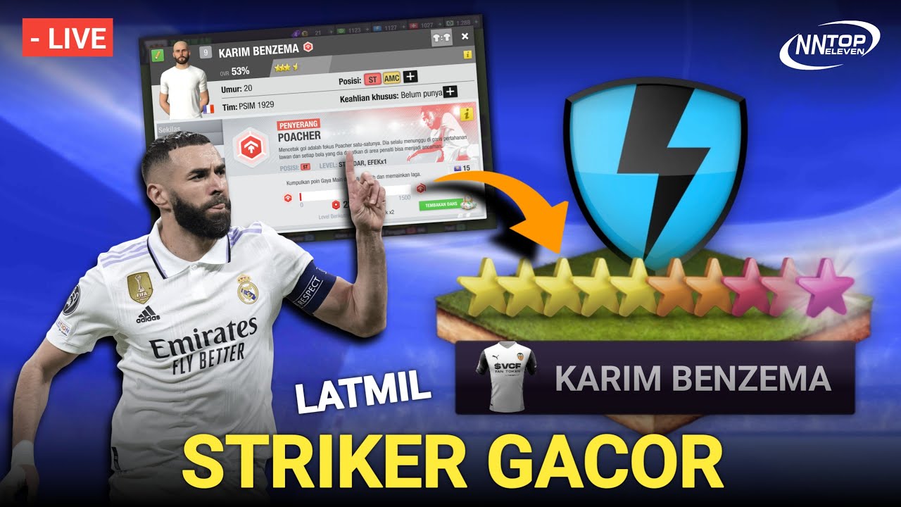 Live | Latmil Striker Gacor ‼️ Top Eleven 2025