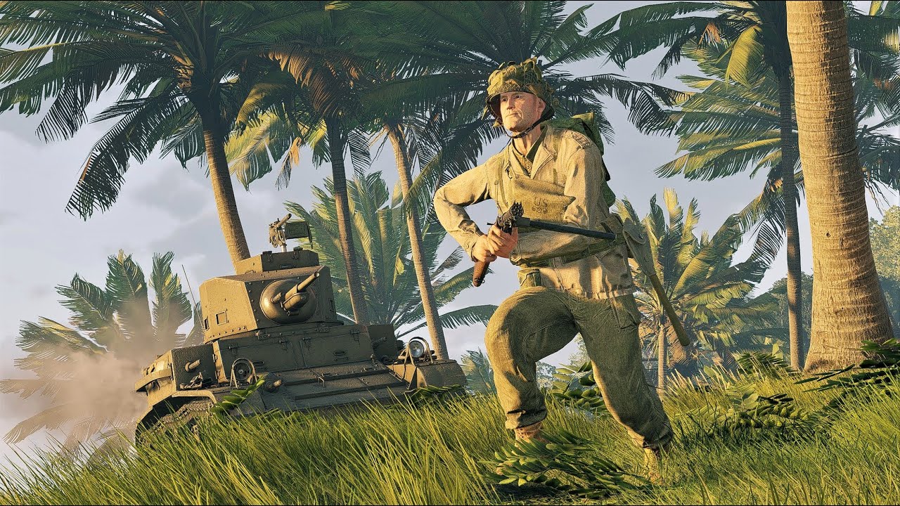 Enlisted: US Army vs Japanese Empire - Gavutu - Pacific War Gameplay