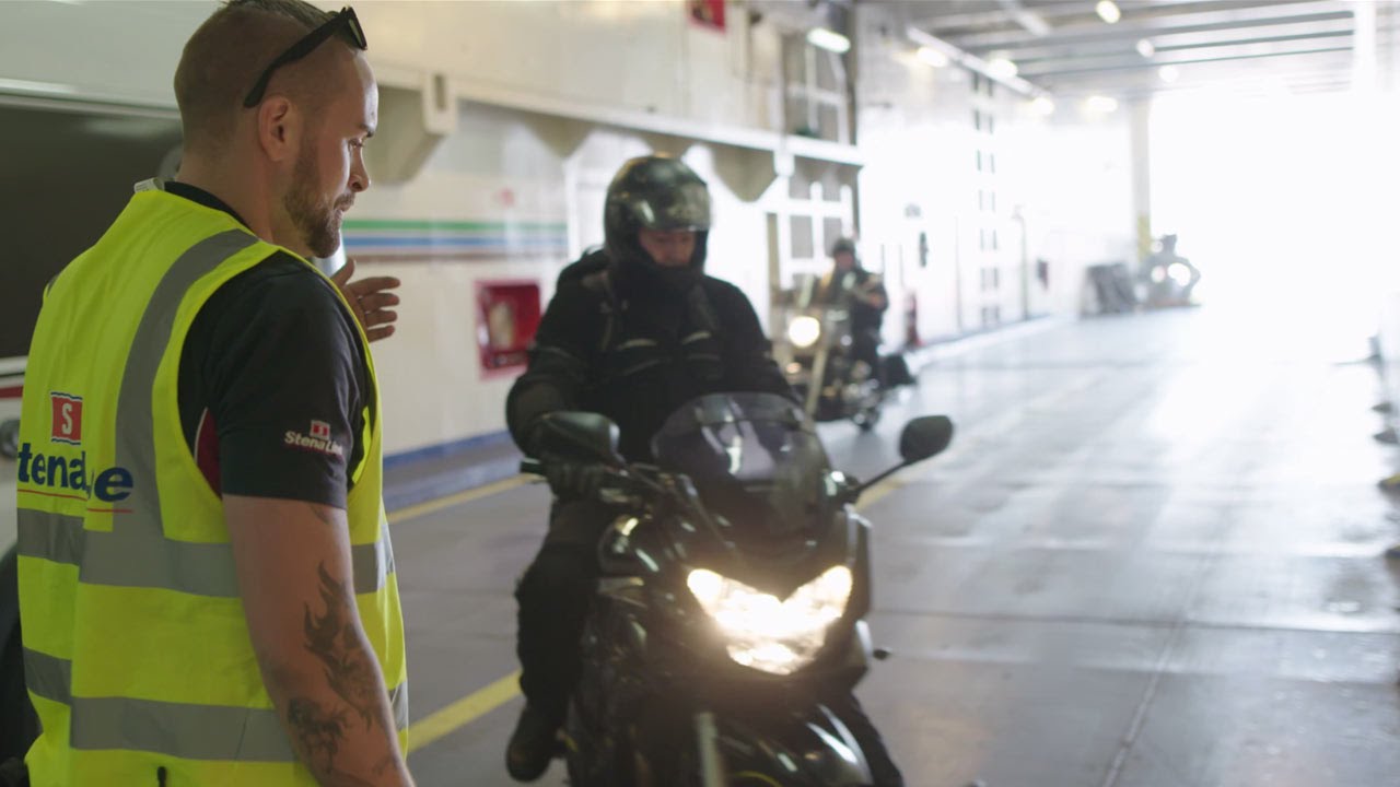 Stena Line - Mit dem Motorrad an Bord der Fähre