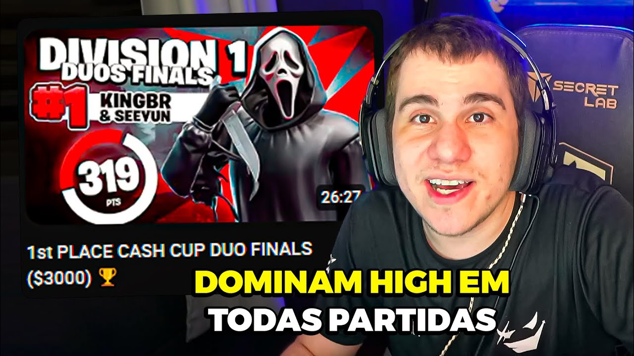 Pulga reage ao Kingbr e Seeyun CAMPE&Otilde;ES da Cash Cup Duo