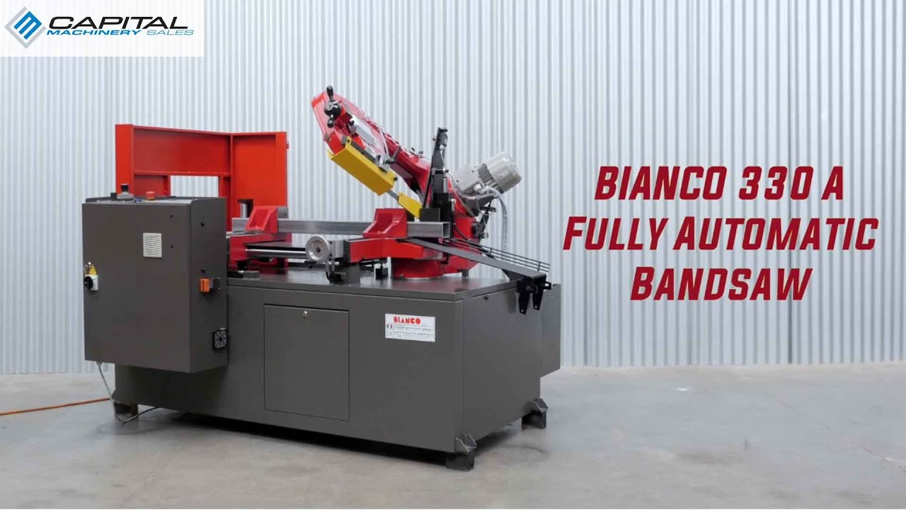 BIANCO 330 A Fully Automatic Bandsaw Video Demo