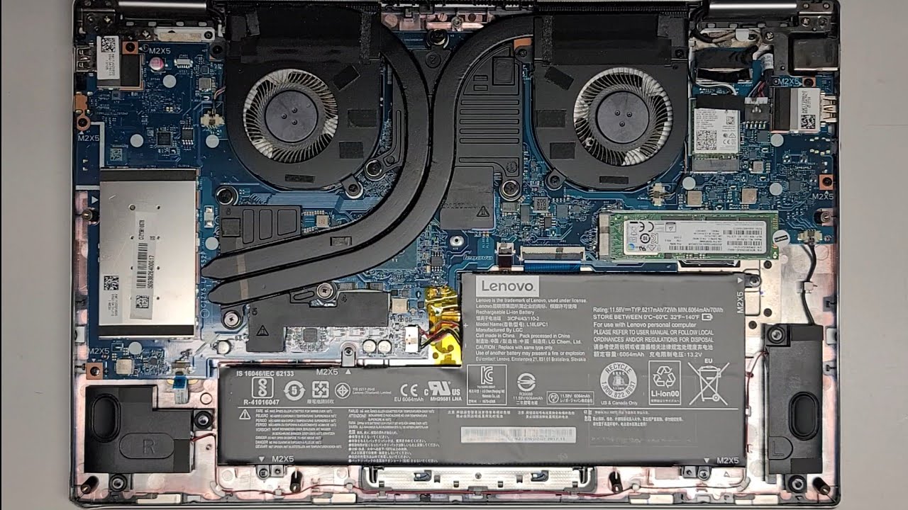 Lenovo Yoga 720-15ikb Disassembly RAM SSD Hard Drive Upgrade Battery Keyboard Replacement Repair