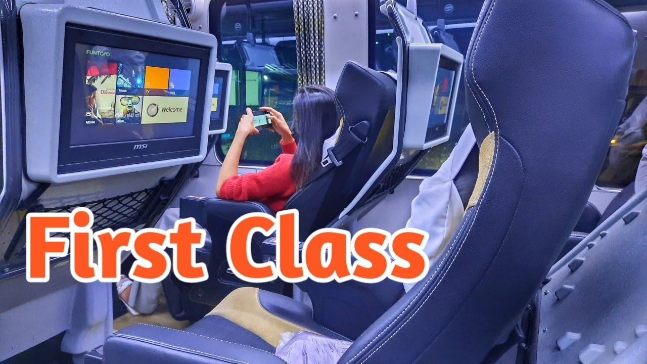 นครชัยแอร์ First Class รุ่นใหม่ สุรินทร์-กรุงเทพ Nakhonchai air First Class Overnight Bus.