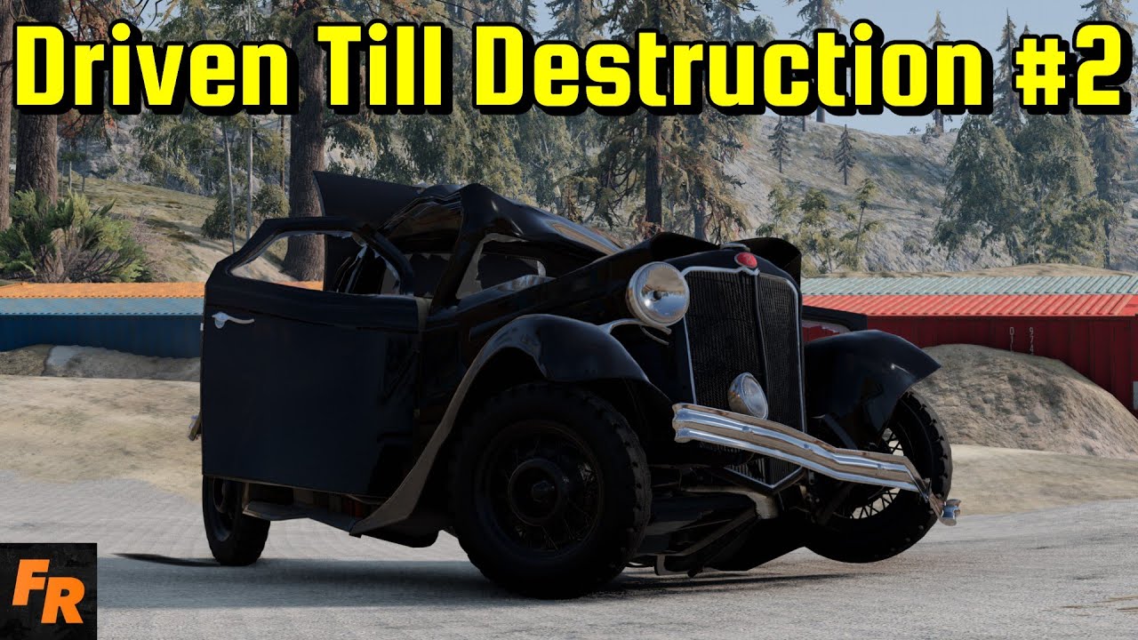 Driven Till Destruction #2 - Kevin's Little Adventure - BeamNG Drive