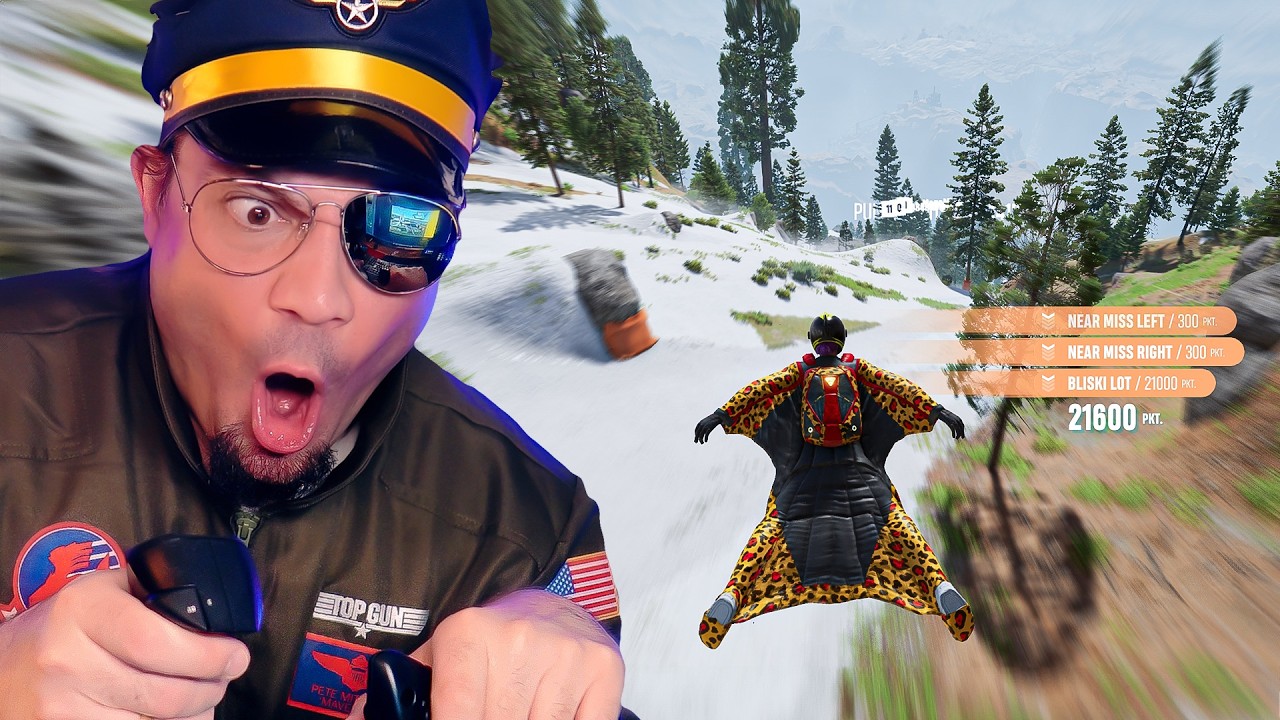 🪂 LOTY NA PARALOTNI BARDZO BLISKO ZIEMI! | Riders Republic