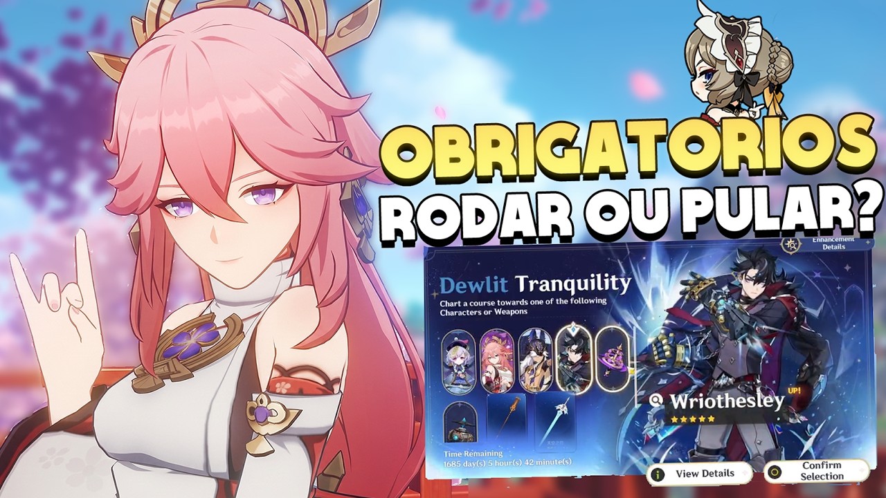 Novo Banner da Yae Miko, Cyno e Wriothesley Vale a PENA? ou &eacute; MELHOR ESPERAR? | genshin impact
