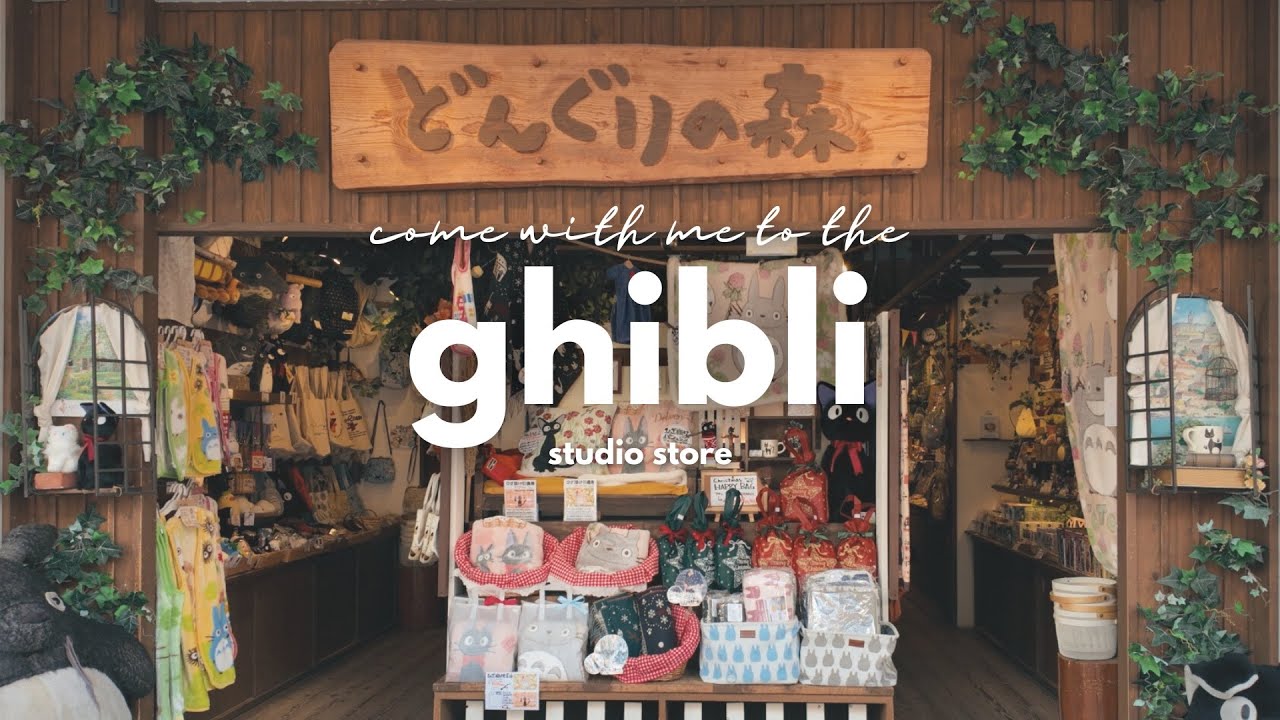 What’s Inside the Ghibli Studio Stores?