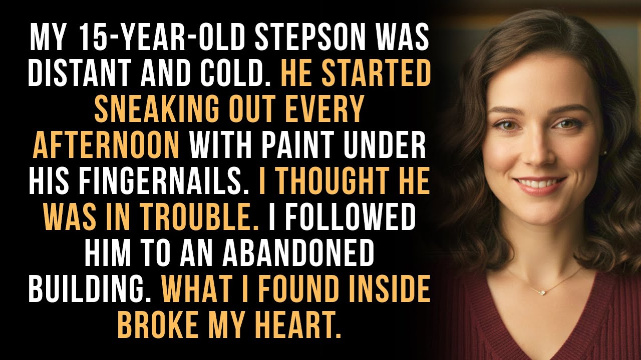 My Stepson Disappeared Every Day After School. What I Discovered Left Me Speechless.
