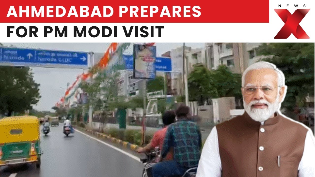 Ahmedabad Gears Up For PM Modi And German Chancellor Friedrich Merz Visit