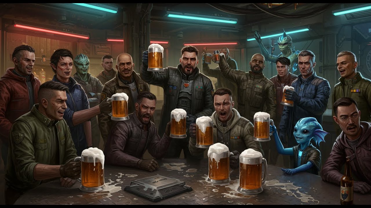 Prosty toast, kt&oacute;ry wstrząsnął galaktyką: Za Oriona! SCI-FI HFY