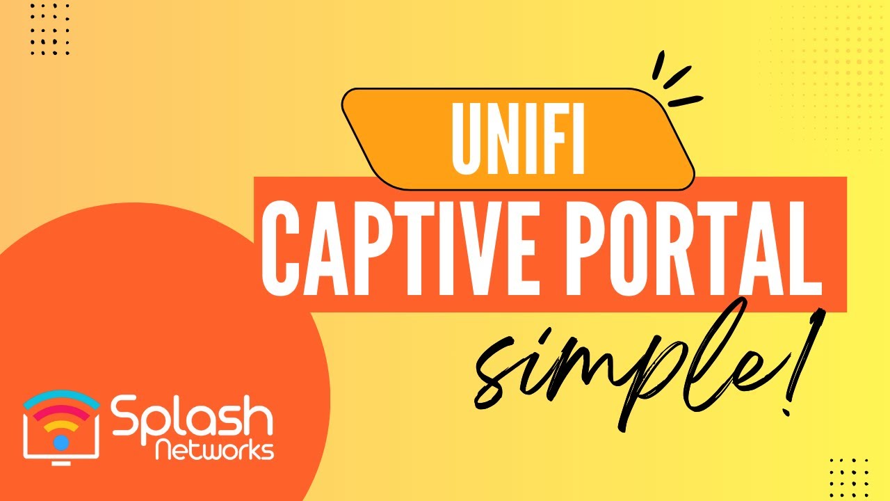 A Simple Ubiquiti Unifi External Captive Portal System