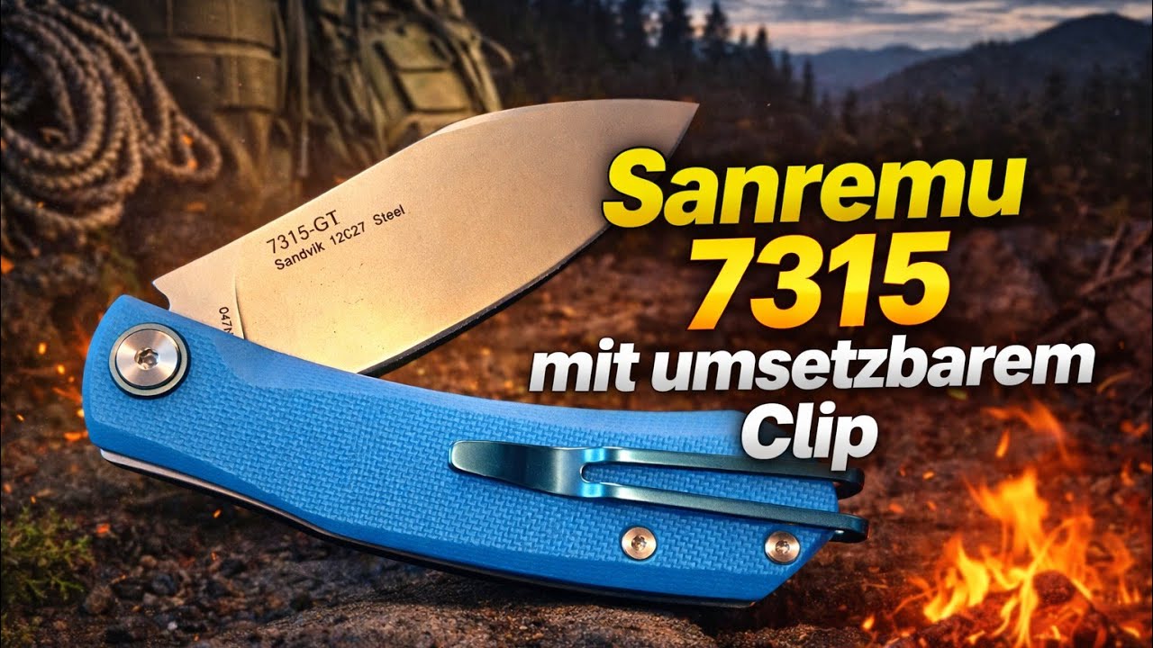 EDC Taschenmesser von Sanremu 