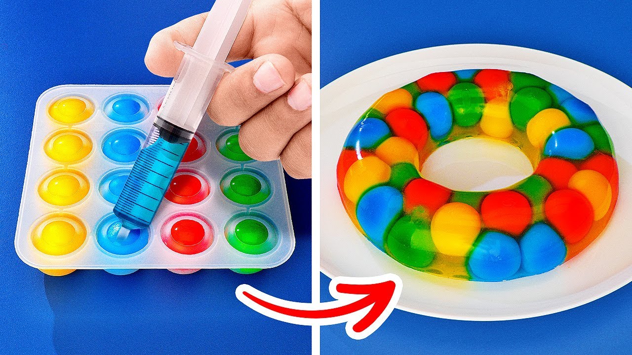 POSTRES PARA HACERTE AGUA LA BOCA QUE PUEDES HACER FÁCILMENTE || PASTEL POP IT, GELATINA Y MÁS